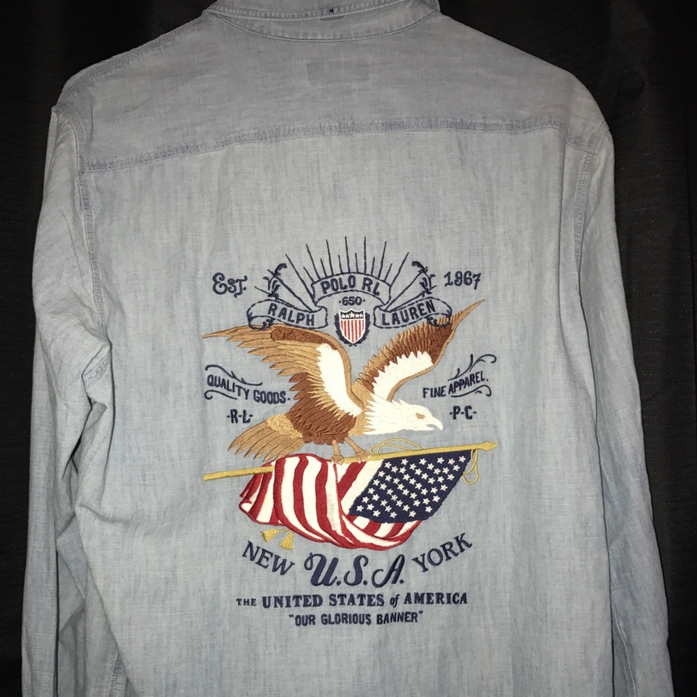 Polo Ralph Lauren Jean Shirt (RARE)